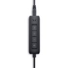 Наушники-гарнитура Dell Stereo Headset WH1022, диапазон частот 20-20000 Гц, USB, черная