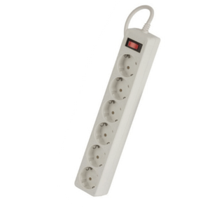 Сетевой фильтр Smartbuy, 10А, 6 розеток, 1,8 м, белый / Сетевые фильтры oe.kz Сетевой фильтр Smartbuy, 10А, 6 розеток, 1,8 м, белый / Сетевые фильтры