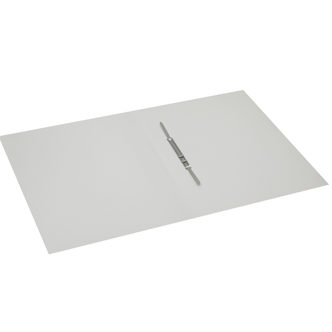 Тезтікпе папка Kuvert, жылтырлатылған картон, пішімі А4, 300 гр, ақ / Картондық тезтікпелер №2