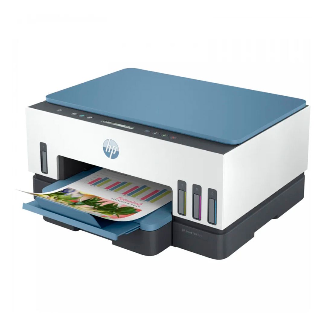 МФУ струйное цветное HP Smart Tank 725, А4, 1200*1200, 15 стр/мин, USB, Bluetooth, Wi-Fi / Струйные №3