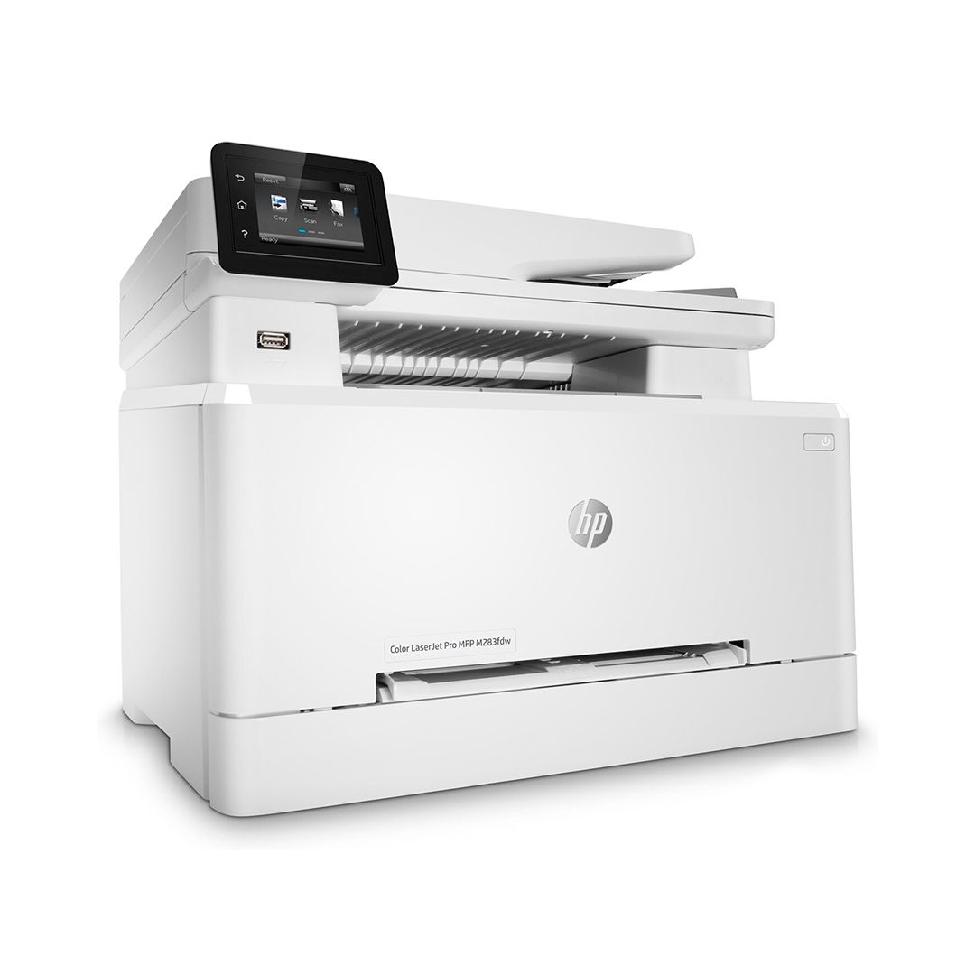 МФУ лазерное цветное HP Color LaserJet Pro M283fdw, А4, 600*600 dpi, 21 стр/мин, Ethernet, Wi-Fi / Лазерные цветные №2