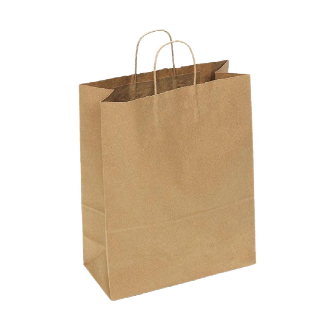 Пакет-сумка бумажная, прочная, размер 33*37 см, 200 шт/упак, крафт / null oe.kz Пакет-сумка бумажная, прочная, размер 33*37 см, 200 шт/упак, крафт / null