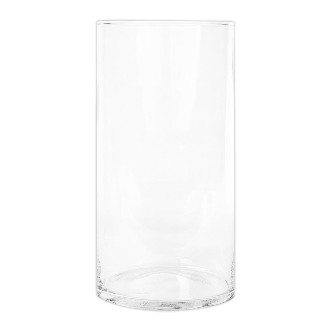 Ваза колба Падерборн, стекло, цвет прозрачный, диаметр 14,6 см, высота 30 см / Декоративные вазы	