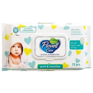 Дымқыл майлықтар Flovell Care Classic, қаптамада 72 дана / Косметикалық дымқыл майлықтар oe.kz Дымқыл майлықтар Flovell Care Classic, қаптамада 72 дана / Косметикалық дымқыл майлықтар