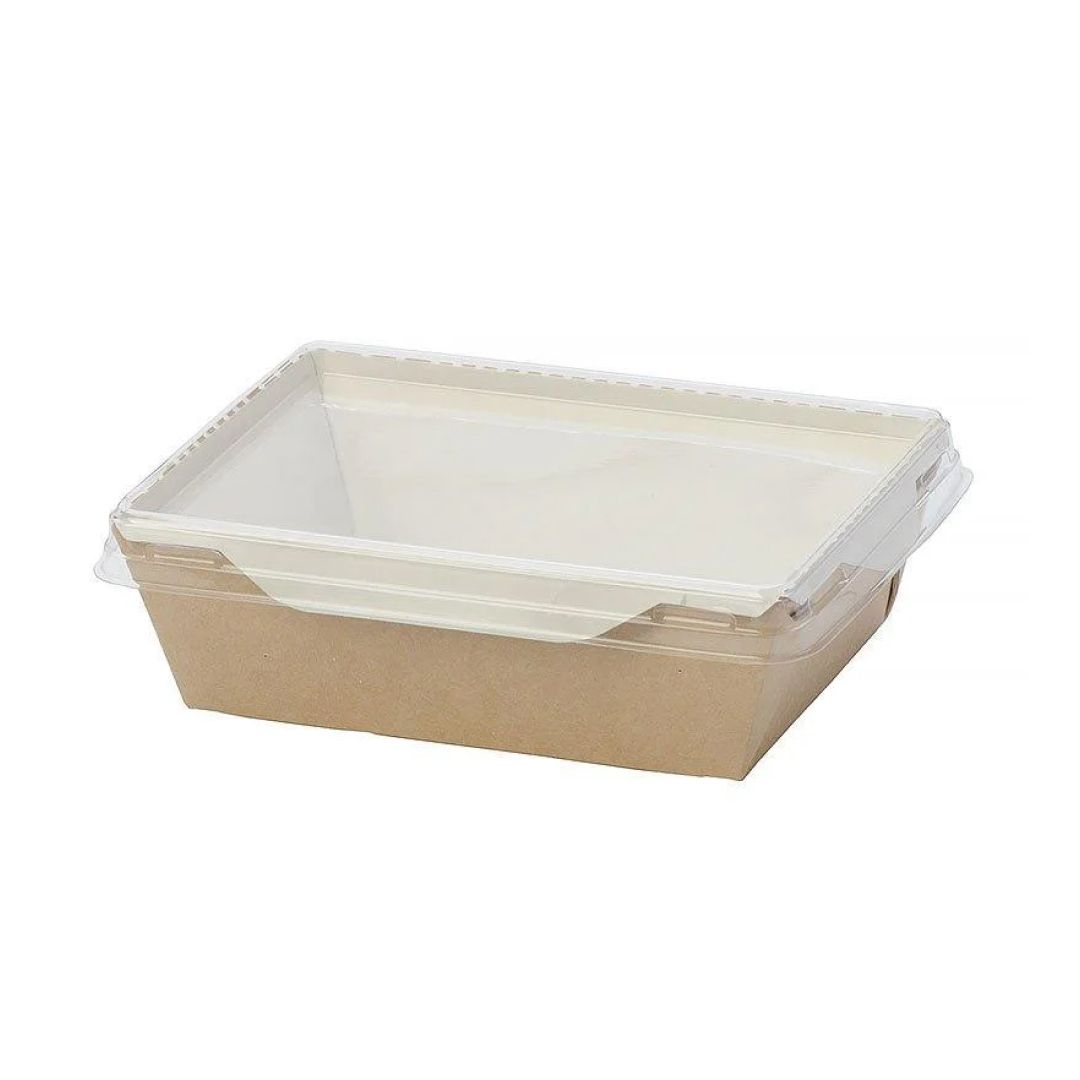 Коробки для салата "DoEco", картон, размер 207*127*55 мм, 50 шт/упак / Посуда одноразовая oe.kz Коробки для салата "DoEco", картон, размер 207*127*55 мм, 50 шт/упак / Посуда одноразовая