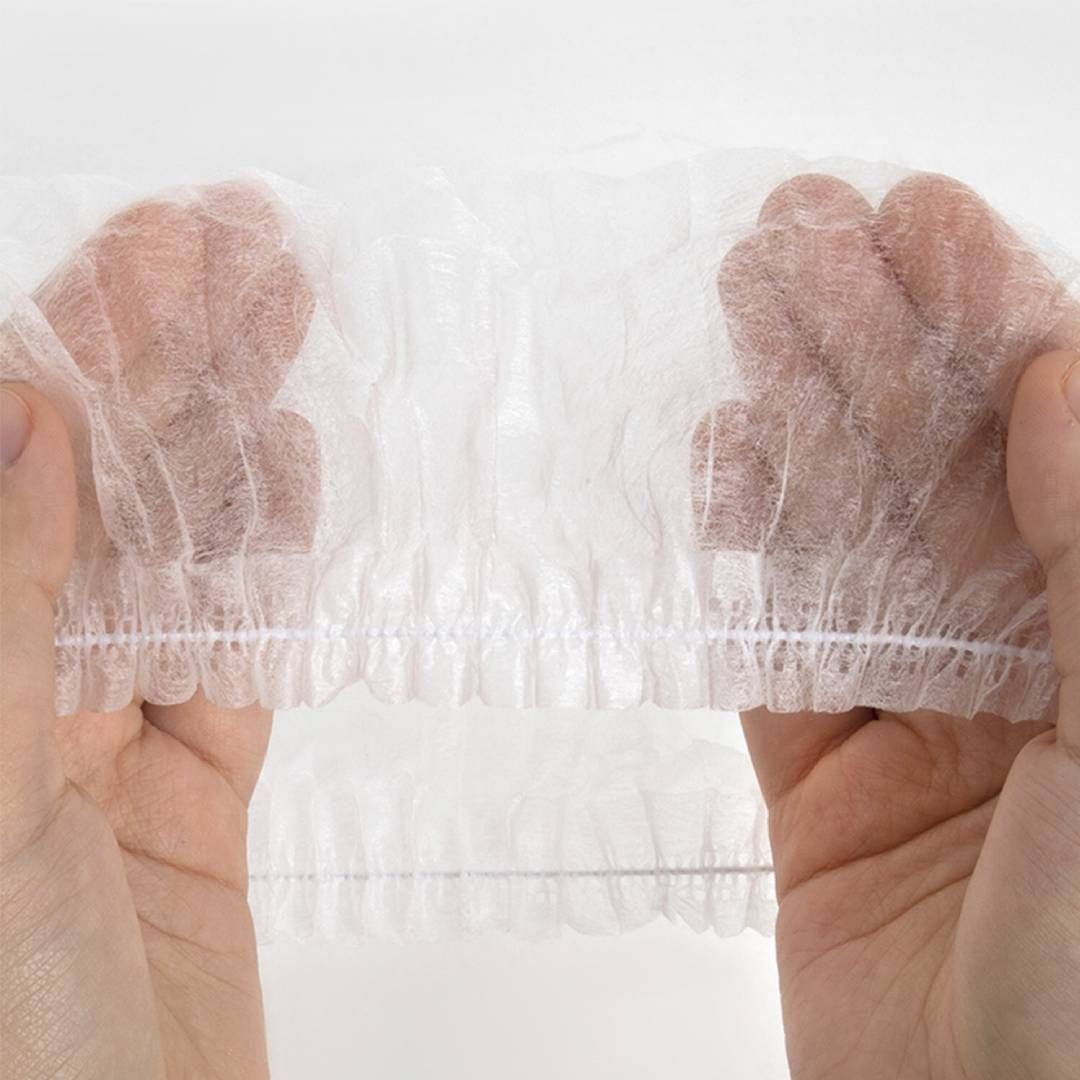 Бас киімі "Шарлотта", ақ, 100 дана/қапт / Бір реттік халаттар мен қалпақтар №2