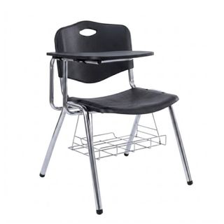 Стул для посетителей Tomili, с откидным столиком, пластик, ассорти / Стулья