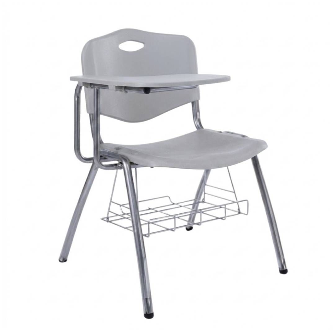 Стул для посетителей Tomili, с откидным столиком, пластик, ассорти / Стулья №2
