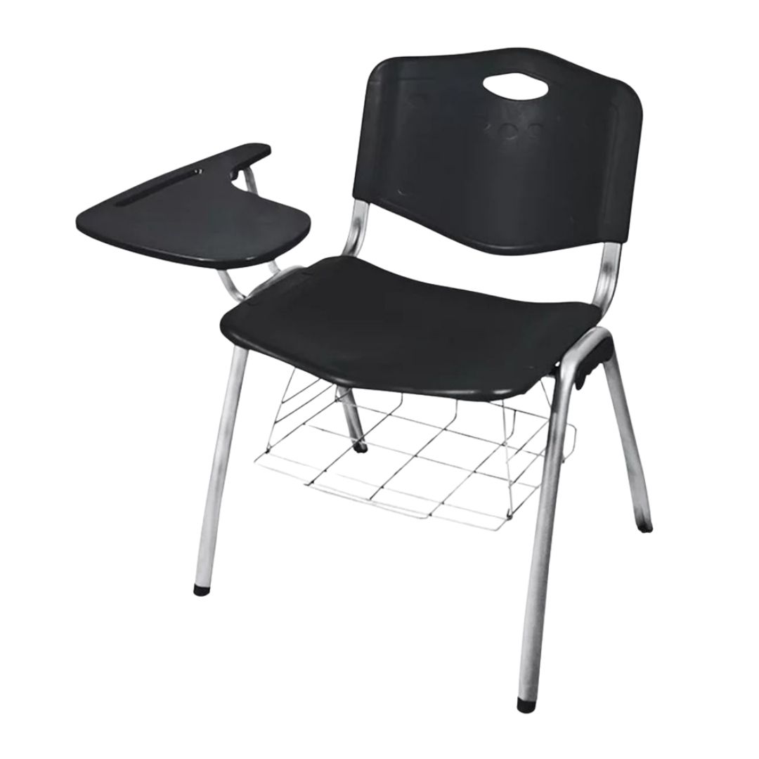 Стул для посетителей Tomili, с откидным столиком, пластик, ассорти / Стулья №4