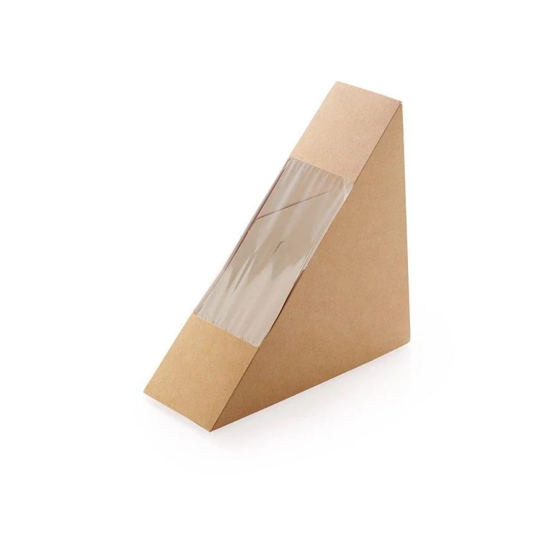 Коробки для макарони "DoEco", картон, размер 180*110*55 мм, 300 шт/упак / Посуда одноразовая