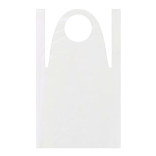 Бір рет қолданылатын алжапқыш, ақ, 50 дана/қапт / Жұмыс киімдері