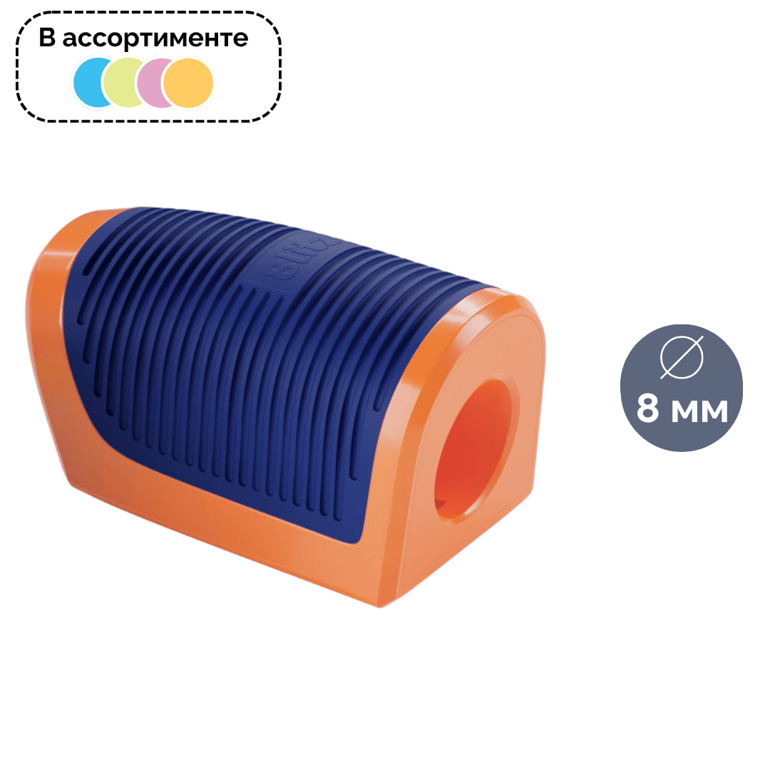 Точилка Berlingo "Blitz", без контейнера, с одним отверстием, ассорти, цена за штуку / Точилки