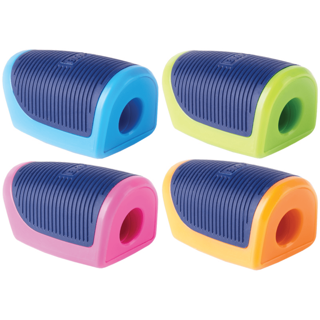 Точилка Berlingo "Blitz", без контейнера, с одним отверстием, ассорти, цена за штуку / Точилки №2