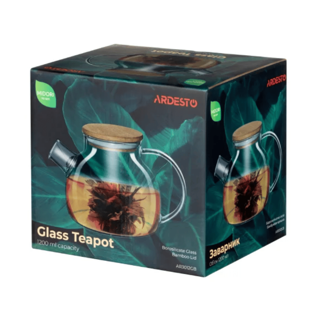 Чайник заварочный Ardesto "Midori", 1,2 л / Посуда столовая №2