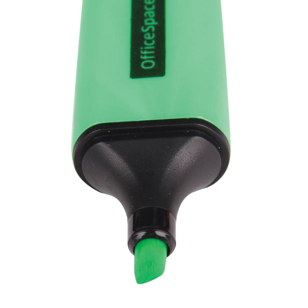 Мәтін бөлектеуіш маркерлер жинағы OfficeSpace, ұшы қиғаш 1-5 мм, 4 түс / Мәтін бөлектеуіштер №2