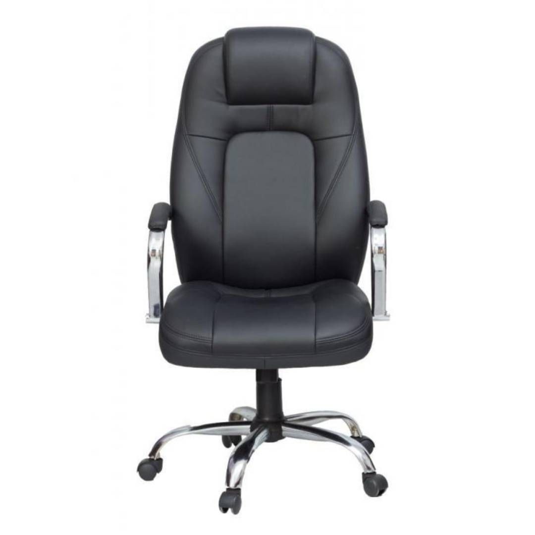 Кресло для руководителя "Кольт", экокожа, черный / Кресла для руководителей №2