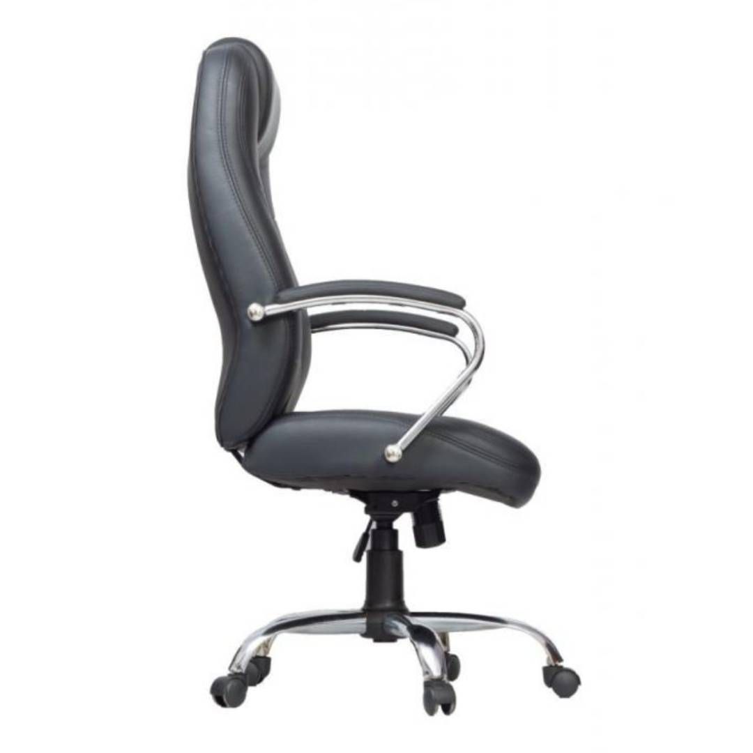Кресло для руководителя "Кольт", экокожа, черный / Кресла для руководителей №3