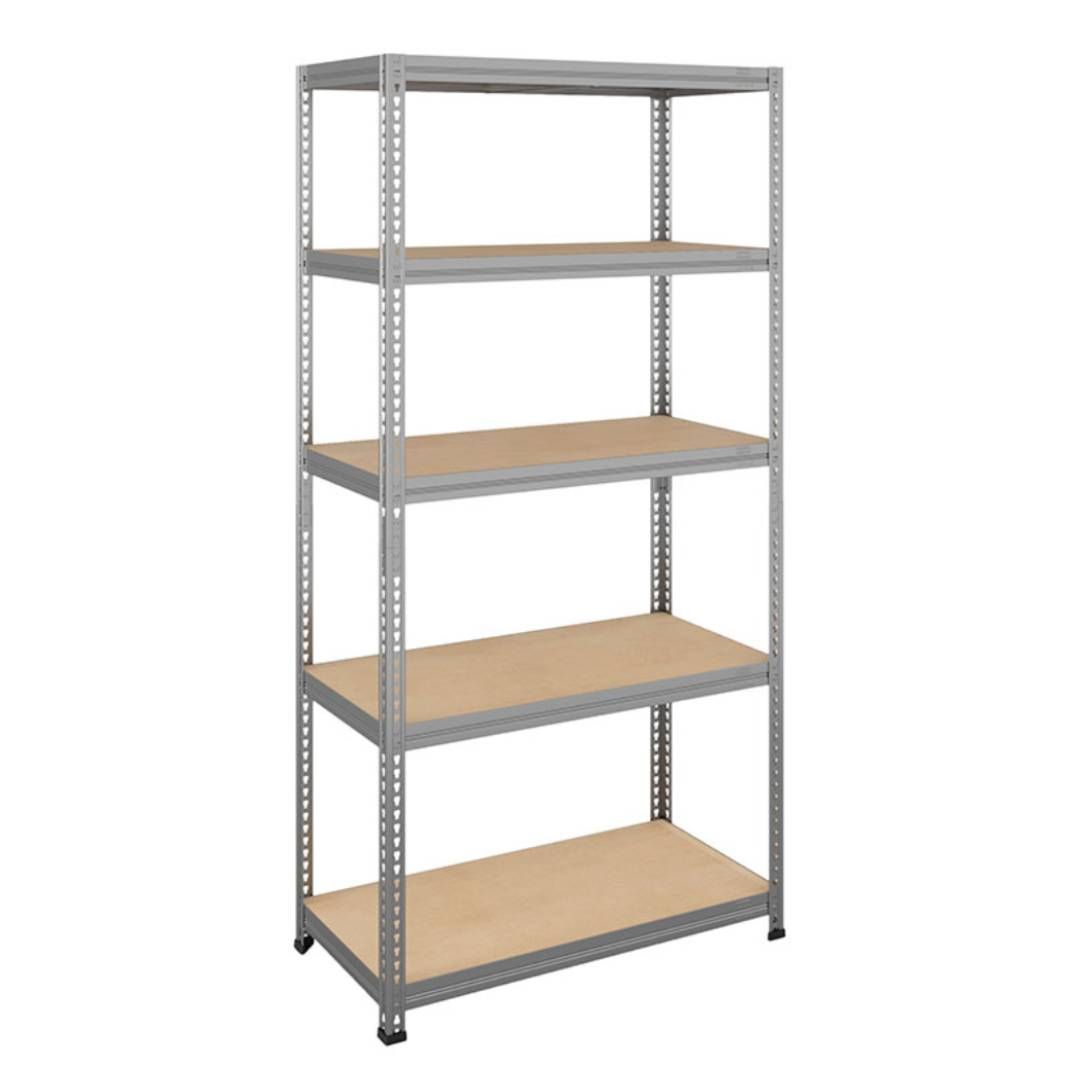 Стеллаж металлический SBL 180KD, 5 полок, 1800*900*400 мм, оцинкованная сталь / Сөрелер №2