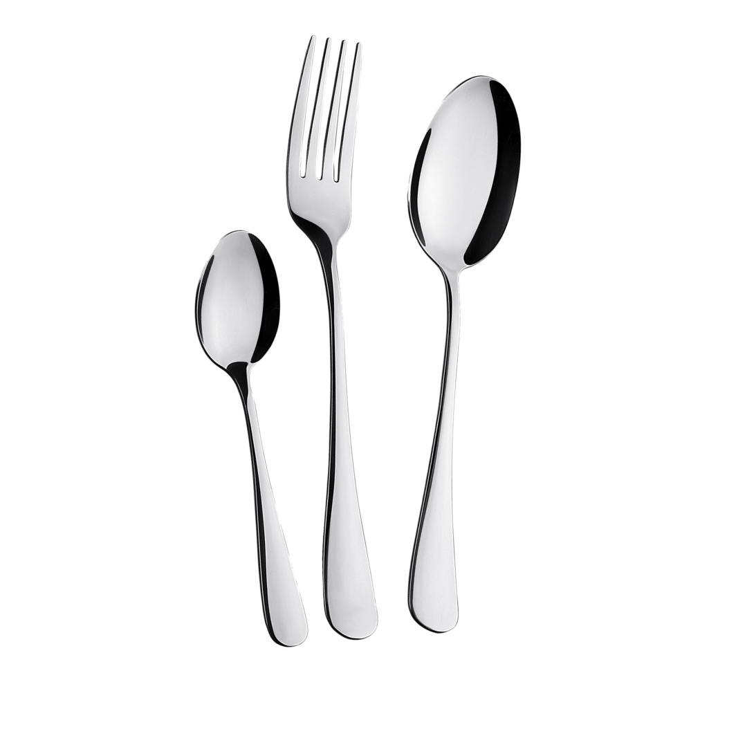 Набор столовых приборов Regent inox "Linea Olimpo", на 6 персон, нержавеющая сталь, 18 шт/набор / Столовые приборы oe.kz Набор столовых приборов Regent inox "Linea Olimpo", на 6 персон, нержавеющая сталь, 18 шт/набор / Столовые приборы