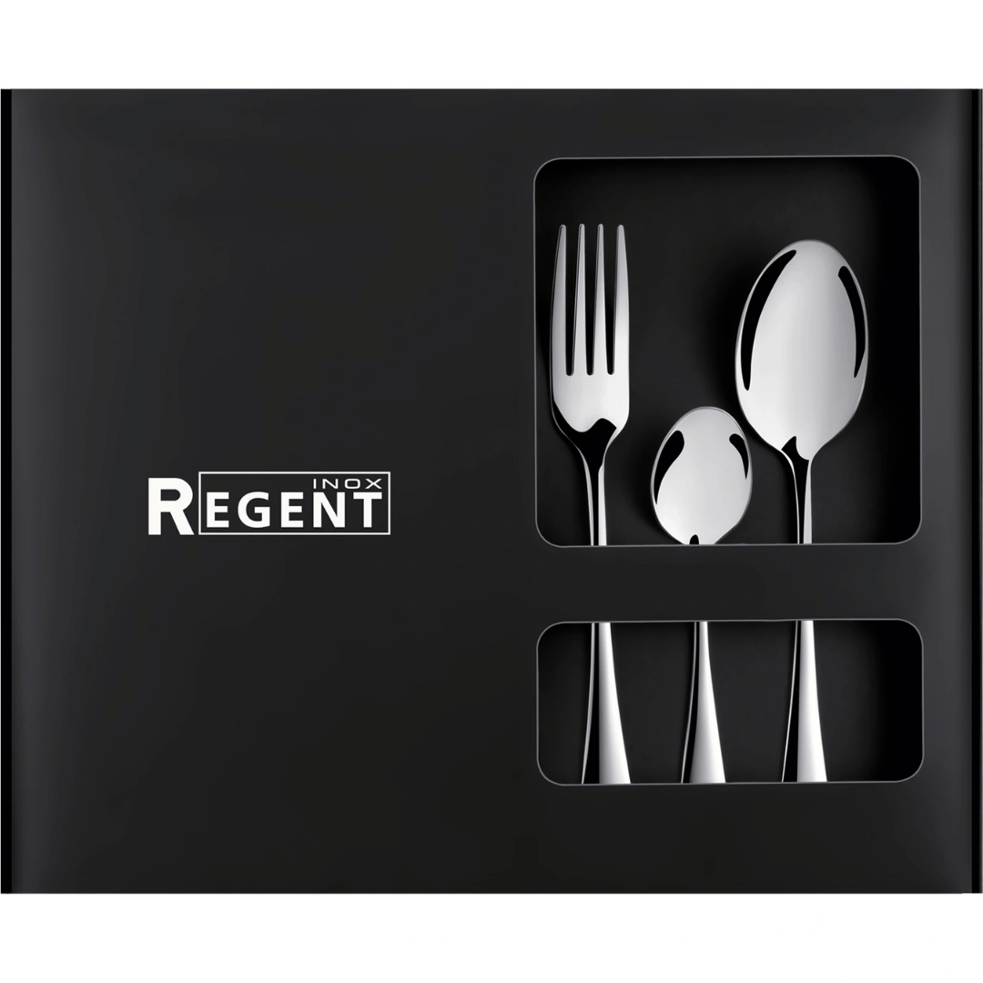 Набор столовых приборов Regent inox "Linea Olimpo", на 6 персон, нержавеющая сталь, 18 шт/набор / Столовые приборы №2 oe.kz Набор столовых приборов Regent inox "Linea Olimpo", на 6 персон, нержавеющая сталь, 18 шт/набор / Столовые приборы №2