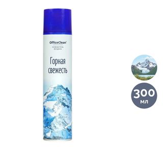 Освежитель воздуха OfficeClean "Горная свежесть", 300 мл / Освежители воздуха oe.kz Освежитель воздуха OfficeClean "Горная свежесть", 300 мл / Освежители воздуха