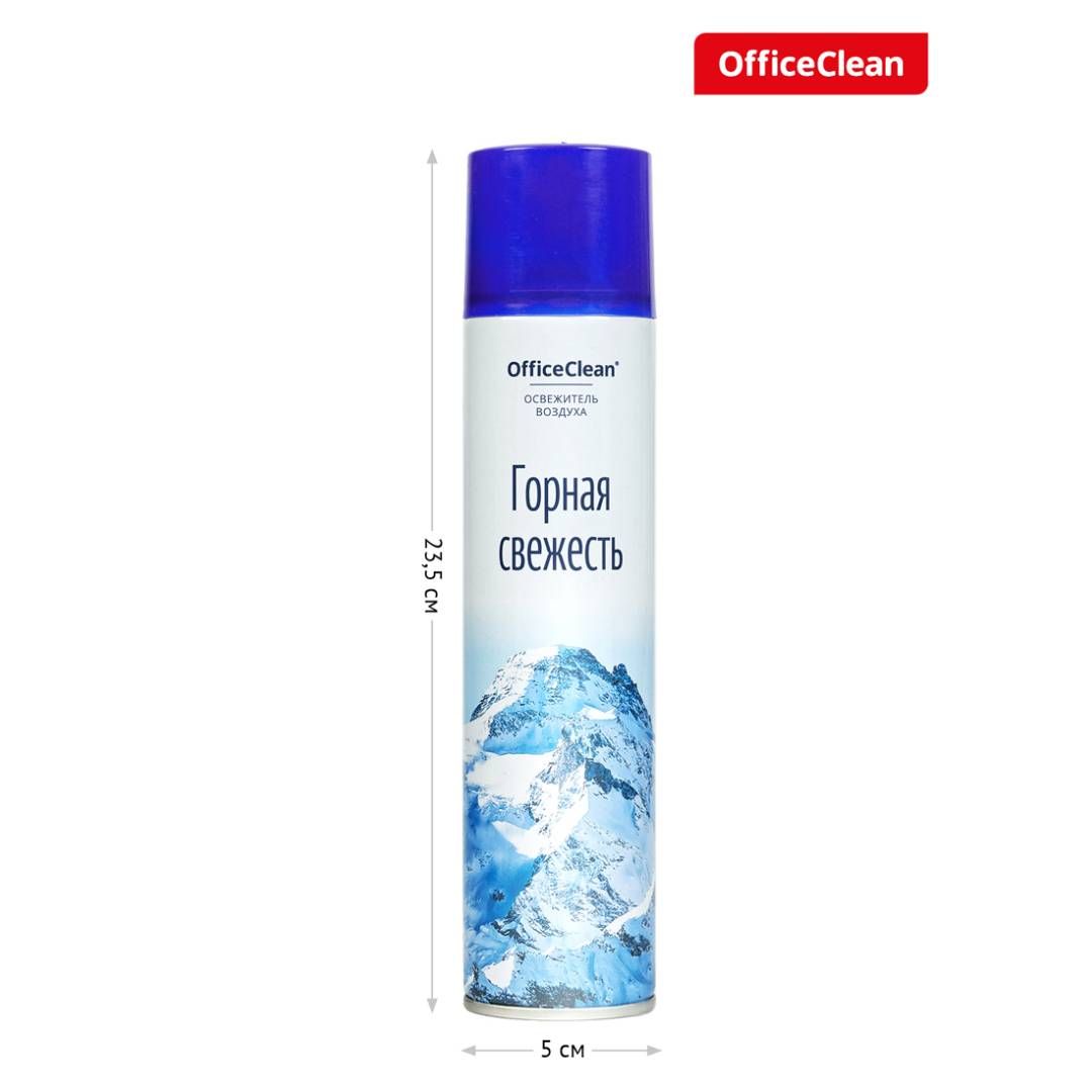 Освежитель воздуха OfficeClean "Горная свежесть", 300 мл / Освежители воздуха №2 oe.kz Освежитель воздуха OfficeClean "Горная свежесть", 300 мл / Освежители воздуха №2