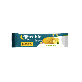 Печенье сдобное Kurabie, лимонное, 190 гр / Печенье и пряники