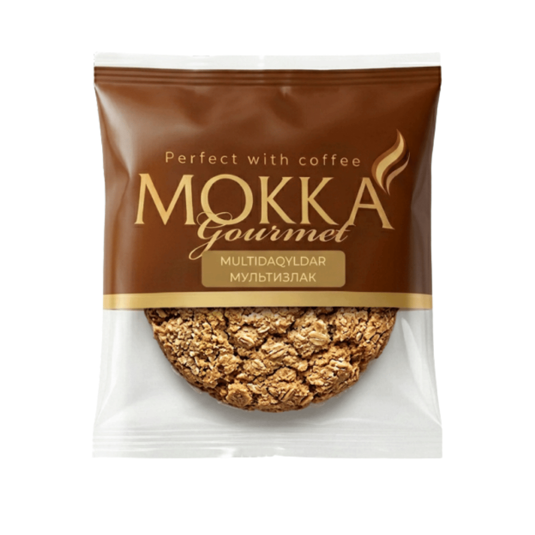 Печенье сдобное Mokka, мультизлак, 45 гр / Печенье и пряники