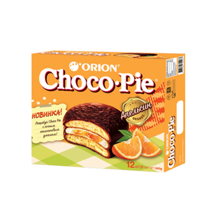 Бисквит Orion "Choco-Pie", 360 гр, қорапта 12 дана / Бисквиттер, круассандар, маффиндер oe.kz Бисквит Orion "Choco-Pie", 360 гр, қорапта 12 дана / Бисквиттер, круассандар, маффиндер