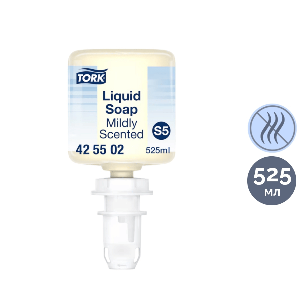 Жидкое мыло-гель в бутылках Tork Liquid Soap, 525 мл / Жидкое мыло №2
