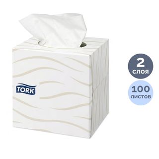Tork Premium майлықтары, 2 қабатты, 100 дана, өлшемі 21*20 см, картон бокс-кубта, ақ / Қағаз майлықтар oe.kz Tork Premium майлықтары, 2 қабатты, 100 дана, өлшемі 21*20 см, картон бокс-кубта, ақ / Қағаз майлықтар