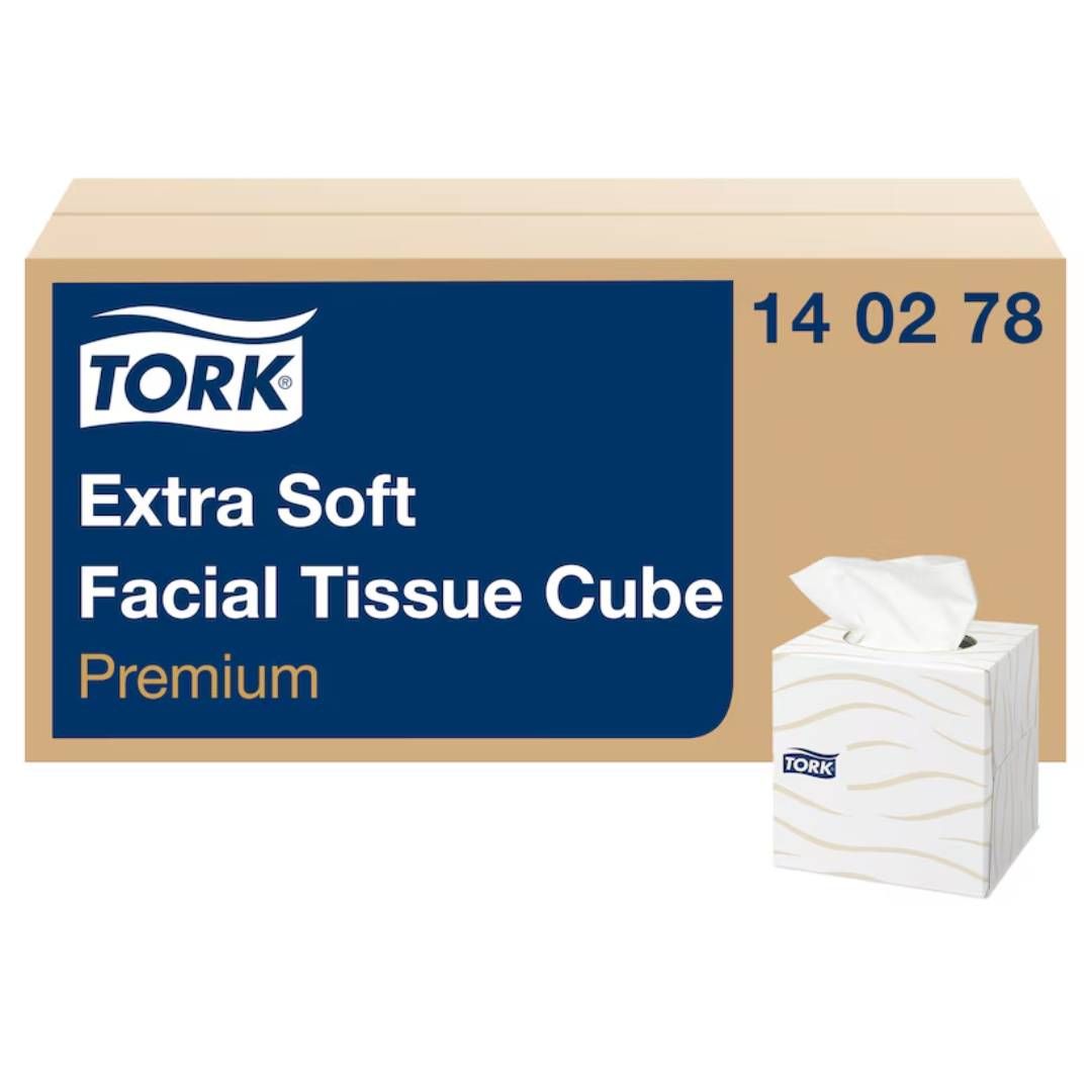 Tork Premium майлықтары, 2 қабатты, 100 дана, өлшемі 21*20 см, картон бокс-кубта, ақ / Қағаз майлықтар №2 oe.kz Tork Premium майлықтары, 2 қабатты, 100 дана, өлшемі 21*20 см, картон бокс-кубта, ақ / Қағаз майлықтар №2