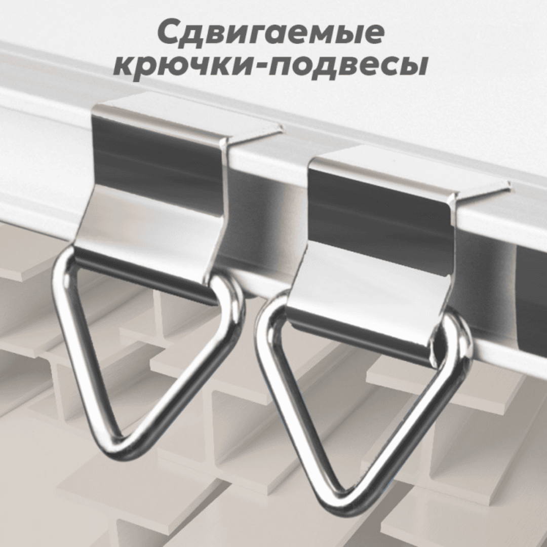 Доска магнитно-маркерная Deli "V901", размер 90*150 см, с полочкой для аксессуаров / Магнитно-маркерные доски №3