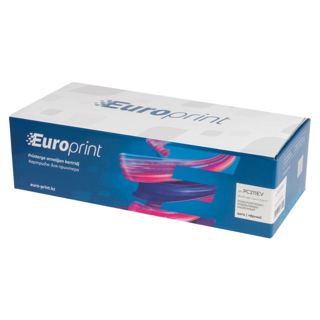 Europrint EPC-PC211EV үйлесімді картриджі Pantum P2200/P2207/P2507/M6500 үшін, қара / Қара түсті картридждер №3 oe.kz Europrint EPC-PC211EV үйлесімді картриджі Pantum P2200/P2207/P2507/M6500 үшін, қара / Қара түсті картридждер №3