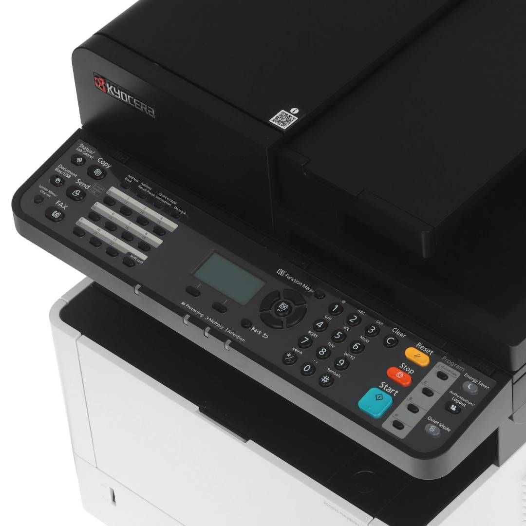 Лазерлік КФҚ Kyocera Ecosys MA4000fx (принтер, сканер, копир), А4, 40 бет/мин, USB, Ethernet / Монохромды лазерлік №5