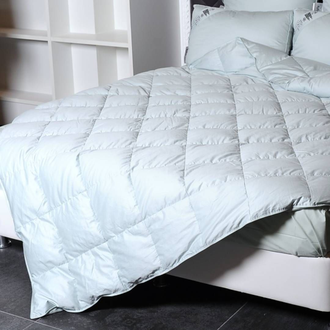2 жұмсақ көрпесі, полисатин, 220*230 см, ақ / Тоқыма өнімдері №3