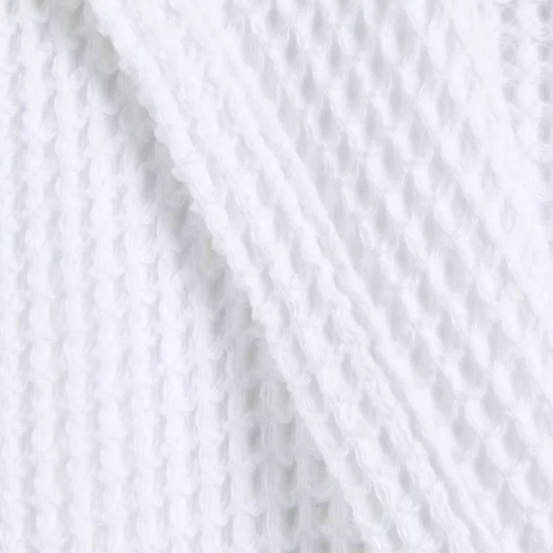 Халат вафельный, S-XXL, шалевый воротник, белый / Текстильная продукция	 №3
