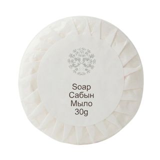 Мыло гостиничное, 30 гр. в плиссе / Косметика и гигиена для гостиниц