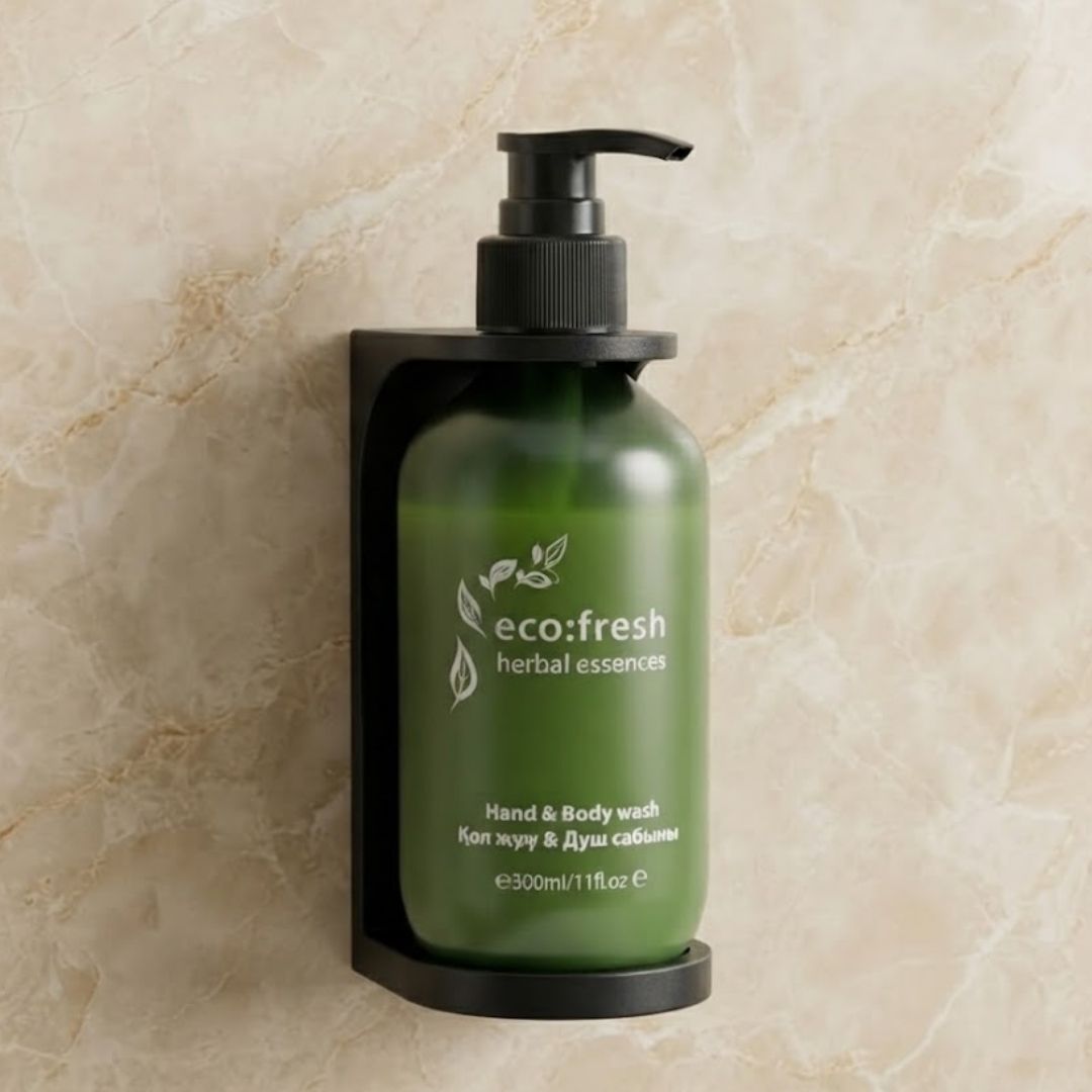Гель для душа "Eco fresh herbal essences", с дозатором, 300 мл / Косметика и гигиена для гостиниц №2