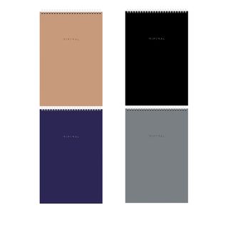 Блокнот Brauberg "Minimal Classic", А4, 80 листов, на гребне, в клетку, ассорти / Блокноты oe.kz Блокнот Brauberg "Minimal Classic", А4, 80 листов, на гребне, в клетку, ассорти / Блокноты