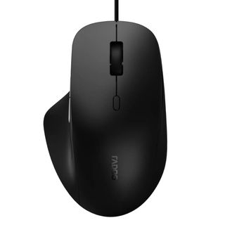Мышь проводная оптическая Rapoo N500, 6 кнопок, 3600 dpi, USB, черная / Мыши проводные