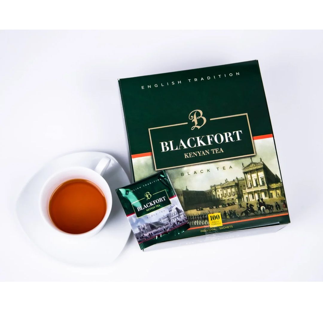 Чай Blackfort "Kenyan", черный, 100 пакетиков / Чай пакетированный №2