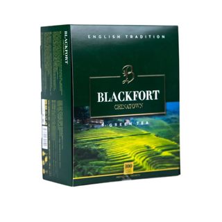 Чай Blackfort "Chinatown", зеленый, 100 пакетиков / Чай пакетированный