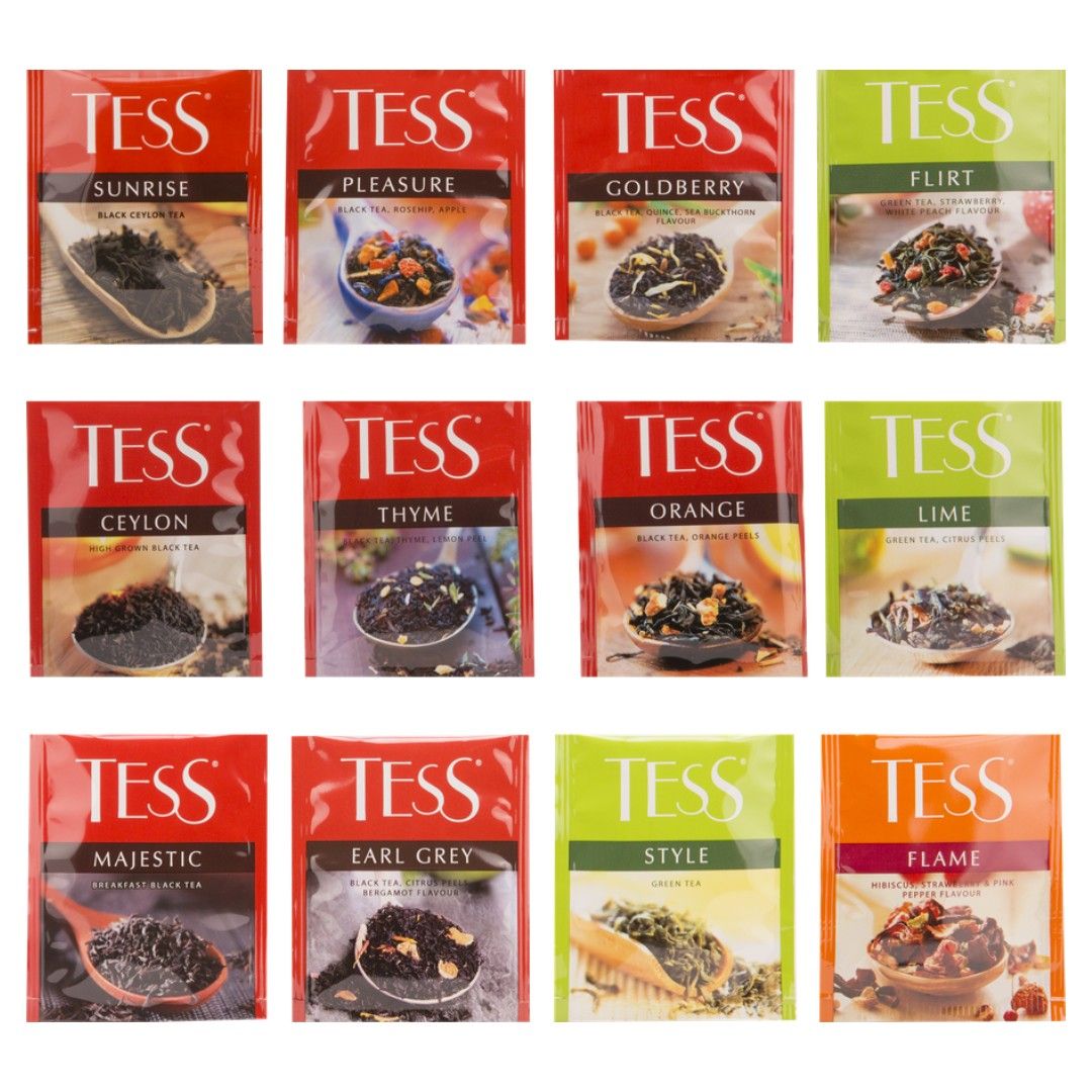 Чай Tess "Tea Bag Collection", ассорти, 60 пакетиков / Чай пакетированный №2 oe.kz Чай Tess "Tea Bag Collection", ассорти, 60 пакетиков / Чай пакетированный №2