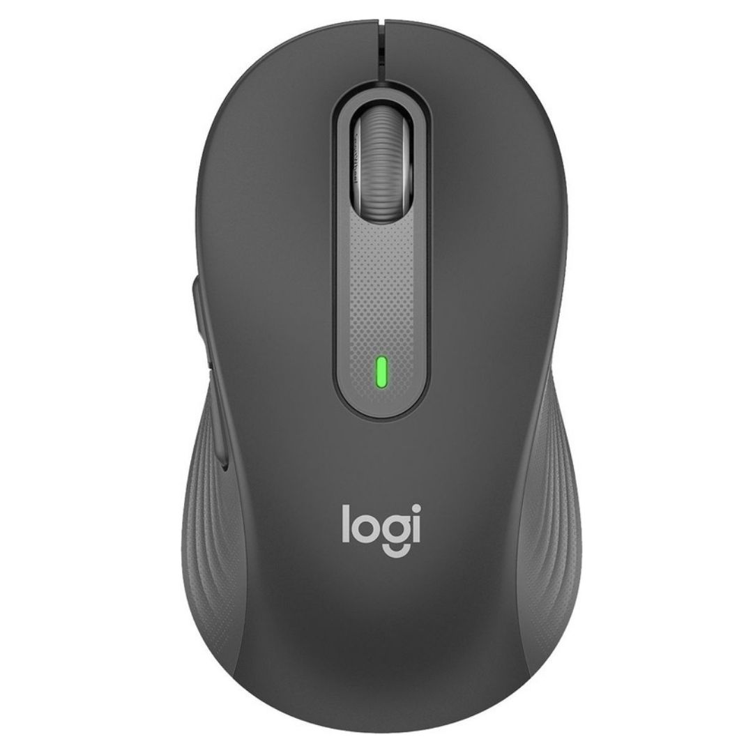 Мышь беспроводная Logitech Signature M650, Bluetooth, 5 кнопок, 4000 dpi, темно-серая / Мыши беспроводные oe.kz Мышь беспроводная Logitech Signature M650, Bluetooth, 5 кнопок, 4000 dpi, темно-серая / Мыши беспроводные
