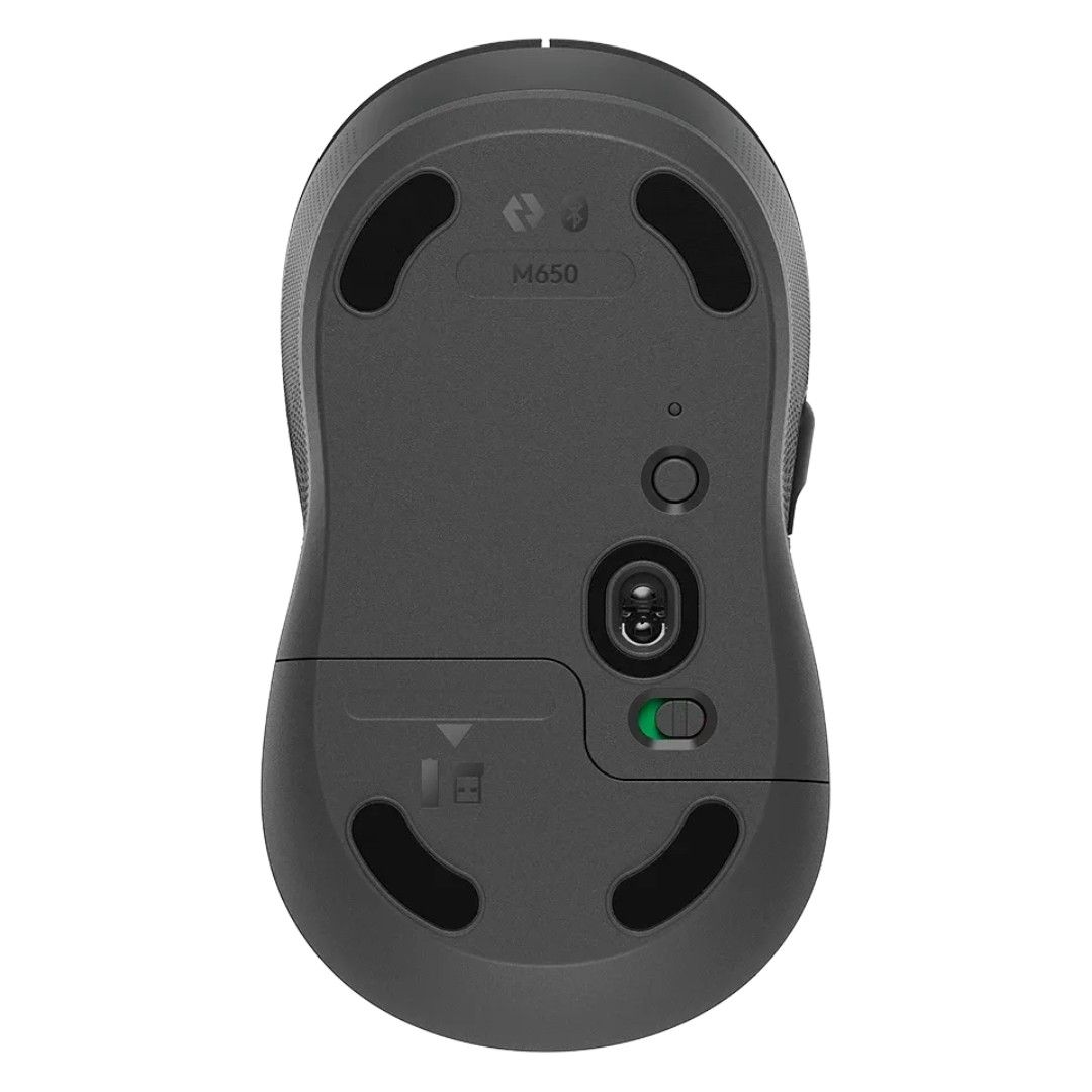 Мышь беспроводная Logitech Signature M650, Bluetooth, 5 кнопок, 4000 dpi, темно-серая / Мыши беспроводные №5 oe.kz Мышь беспроводная Logitech Signature M650, Bluetooth, 5 кнопок, 4000 dpi, темно-серая / Мыши беспроводные №5