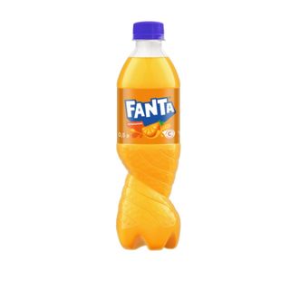 Напиток газированный Fanta "Апельсин", 0,5 л, пластиковая бутылка / Сусындар мен энергетиктер