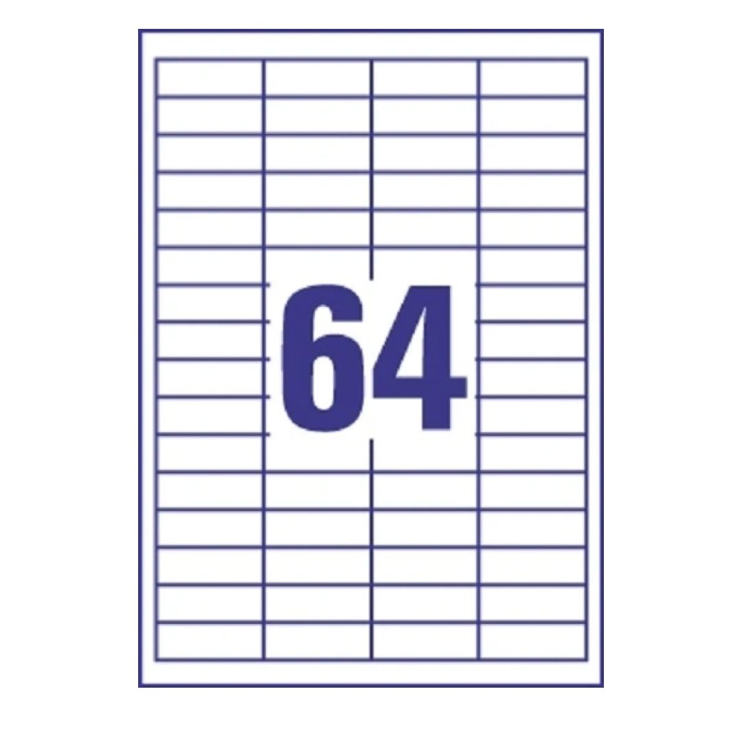 Этикетка самоклеящаяся Multilabel, A4, размер 48,3*16,9 мм, 64 этикетки, 50 листов / Самоклеящиеся этикетки универсальные №2 oe.kz Этикетка самоклеящаяся Multilabel, A4, размер 48,3*16,9 мм, 64 этикетки, 50 листов / Самоклеящиеся этикетки универсальные №2