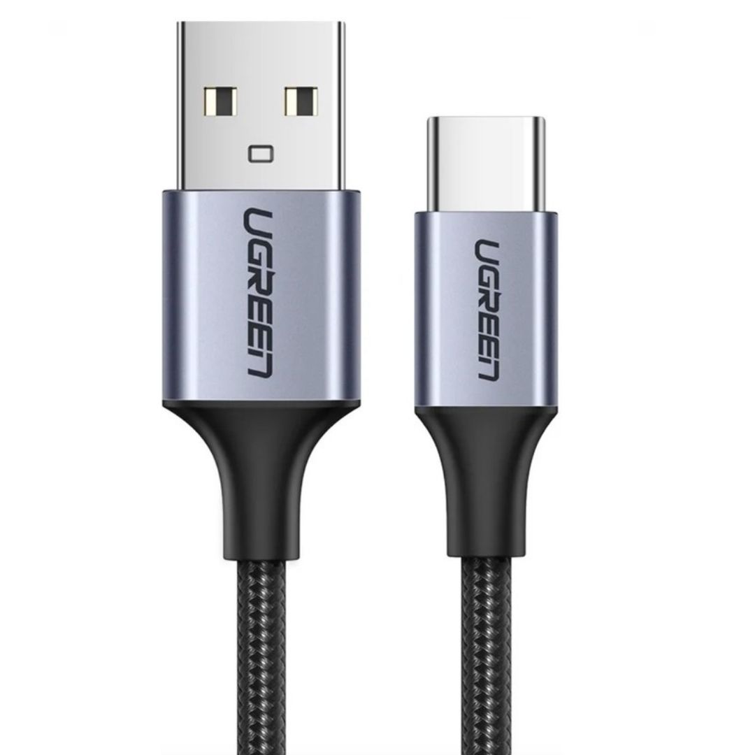 Интерфейсный кабель Ugreen US288 (60126), USB-A — Type-C, 18 Вт, 1 м, черный / Зарядные устройства, кабели oe.kz Интерфейсный кабель Ugreen US288 (60126), USB-A — Type-C, 18 Вт, 1 м, черный / Зарядные устройства, кабели