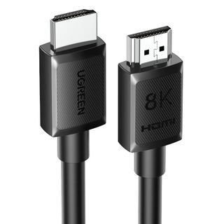 Интерфейсный кабель Ugreen HD175 (45432), HDMI — HDMI, 2 м, 8K, черный / Интерфейсные кабели